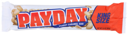 Payday, Peanut Caramel Bar, Case Of 18, 3.4 Oz