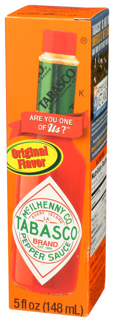 Tabsco Pepper Sauce,Red 5 Fz