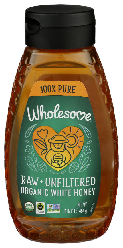 Whlsom Honey,Og2,White,Unfl,Sqz 16 Oz