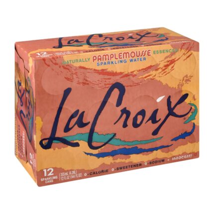 Lacroix, Sparkling Water Grapefruit, Case Of 2, 12/12 Fl Oz