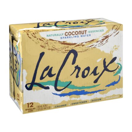 Lacrx Sprklng Wtr,Can,Coconut 12/12 Fz
