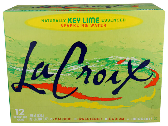Lacroix, Sparkling Water Key Lime, Case Of 2, 12/12 Fl Oz - Image 1