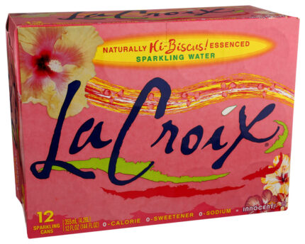Lacroix, Sparkling Water Hi Biscus, Case Of 2, 12/12 Fl Oz