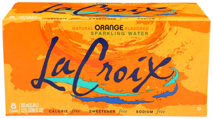 Lacrx Sprklng Wtr,Orange 8/12 Fz - Image 1