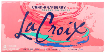 Lacrx Sprklng Wtr,Can,Rzz Crnbr 8/12 Fz