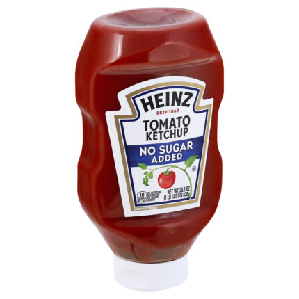 Heinz, No Sugar Added Tomato Ketchup, Case Of 12, 29.5 Fl Oz