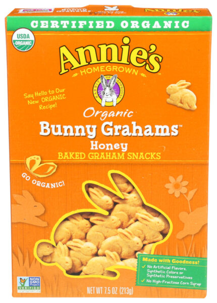 Annie Bunny Grahams,Og2,Honey 7.5 Oz