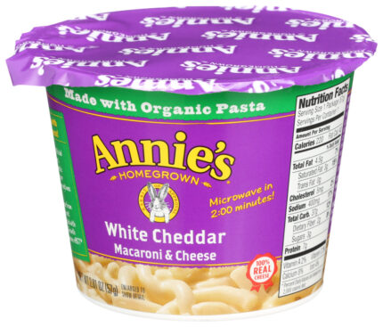 Annie Mac&Chse Cup,Wht Chdr 2.01 Oz