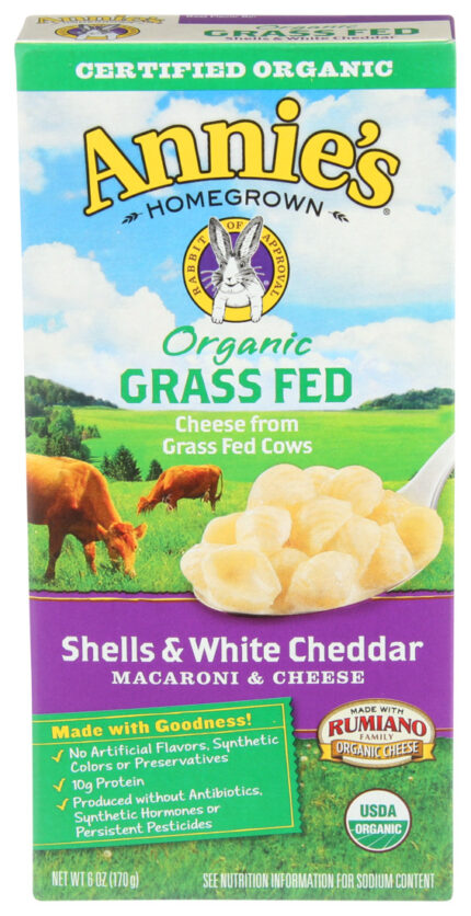 Annie Shells&Wht Ched,Og2,Grfed 6 Oz