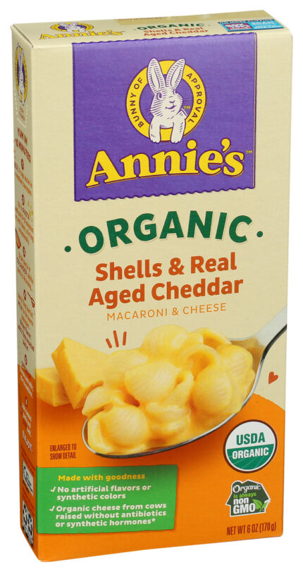 Annie Shells&Real Aged Ched,Og2 6 Oz