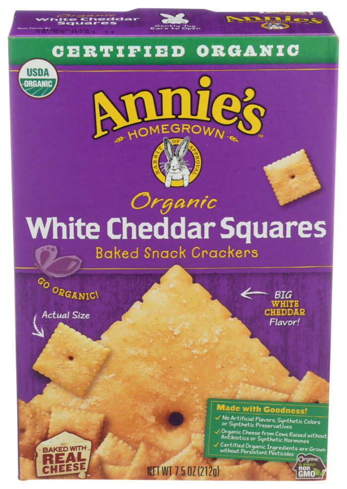 Annie Cheddar Square,Og2,White 7.5 Oz - Image 1