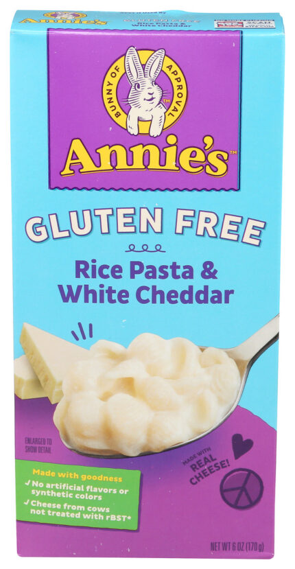 Annie Mac&Chse,Rce Shl&W Chd,Gf 6 Oz