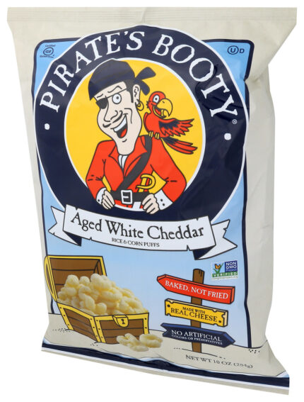 Pirate Pirte Bty,Wht Chd,Non Gmo 10 Oz