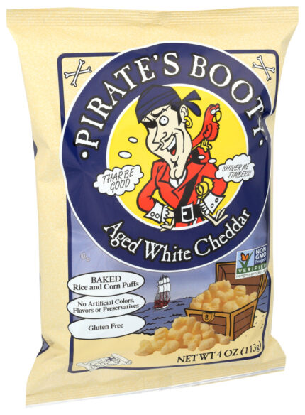 Pirate Pirte Bty,Wht Chd,Non Gmo 4 Oz