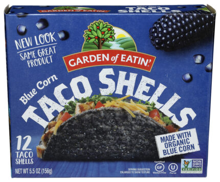 Garden Taco Shells,Og3,Blue Corn 5.5 Oz