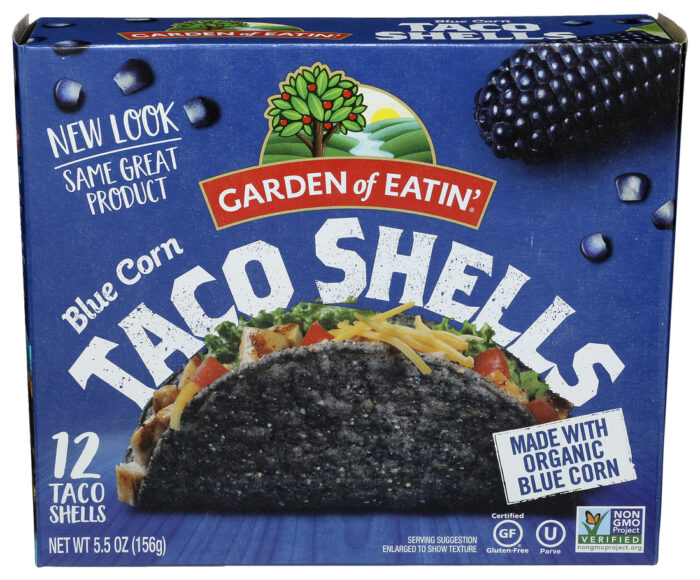 Garden Taco Shells,Og3,Blue Corn 5.5 Oz - Image 1