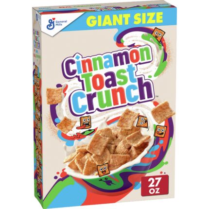 General Mills, Breakfast Cereal With Whole Grain, Case Of 8, 27 Oz