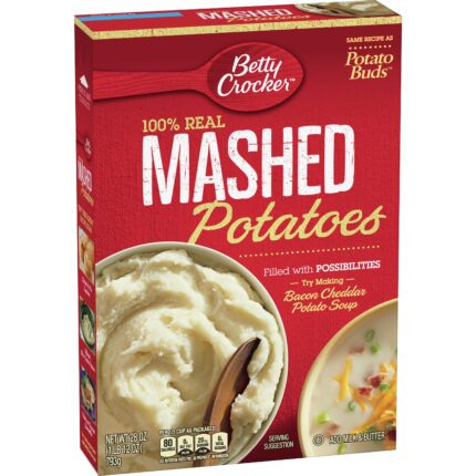 Betty Crocker, Mashed Potatoes, Case Of 6, 28 Oz