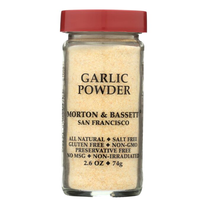 Morbas Seasoning,Garlic Powder 2.6 Oz - Image 1