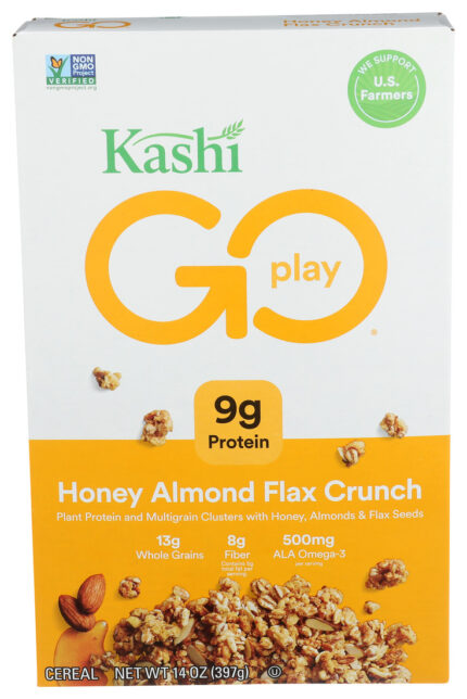 Kashi Crl,Go,Crunch,Hny Alm Flx 14 Oz