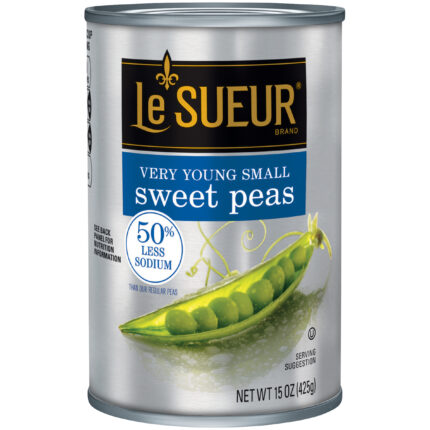 Le Sueur, Peas Sweet Very Young Small, Case Of 12, 15 Oz