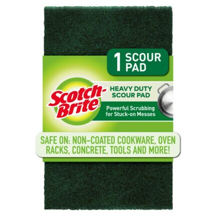 Scotch-Brite, Heavy Duty Scour Pad, Case Of 24, 1 Ct
