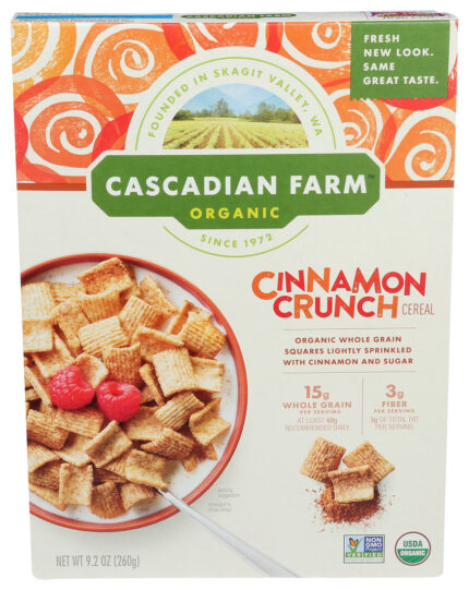 Cscade Cereal,Og2,Cinnamon Crnch 9.2 Oz