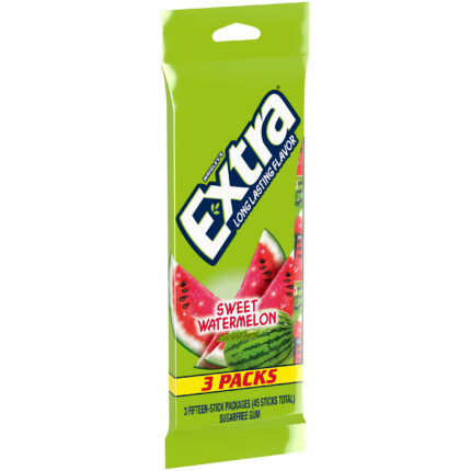 Extra, Chewing Gum Sweet Watermelon X, Case Of 20, 45 Ct
