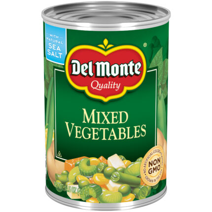 Del Monte, Mixed Vegetables, Case Of 12, 14.5 Oz