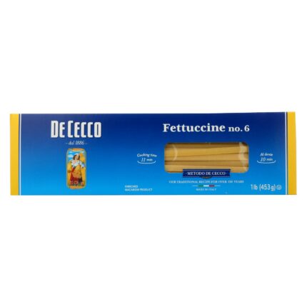Dcecco Pasta,Fettuccine 16 Oz