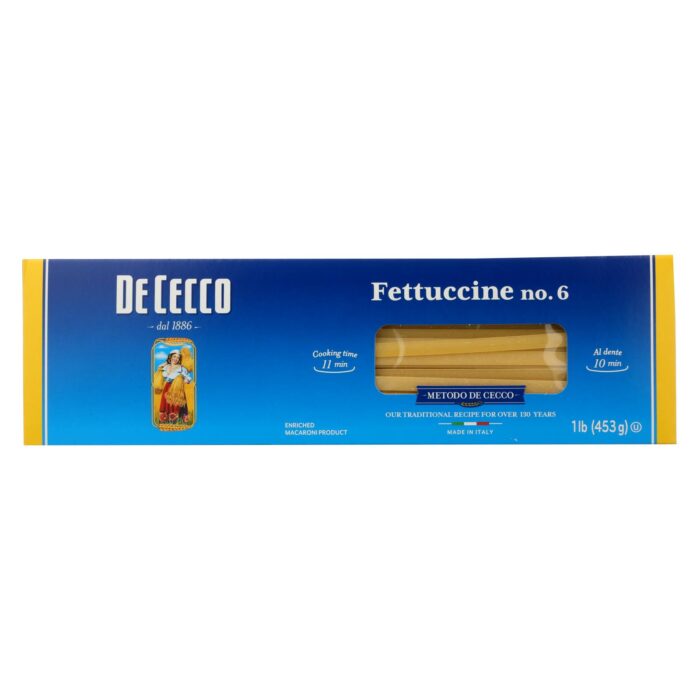 Dcecco Pasta,Fettuccine 16 Oz - Image 1