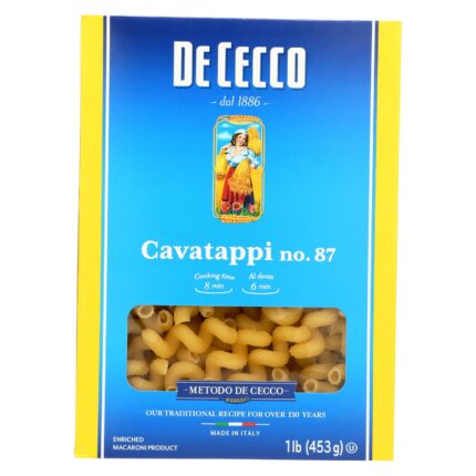 Dcecco Pasta,Cavatappi,Corkscrew 16 Oz