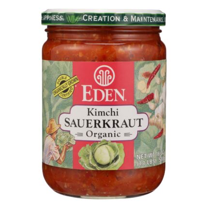 Eden Sauerkraut,Og2,Kimchi 18 Oz