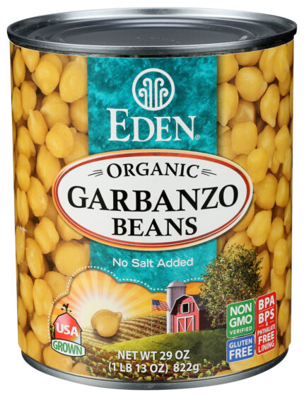 Eden Beans,Og2,Garbanzo 29 Oz