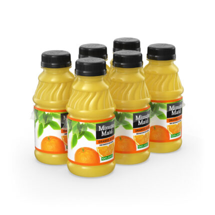 Minute Maid, Orange Juice Bottles, Case Of 4, 60 Oz