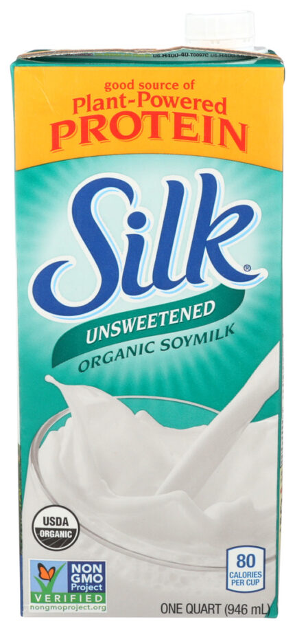 Silk, Organic Soymilk Unsweetened, Case Of 6, 32 Oz