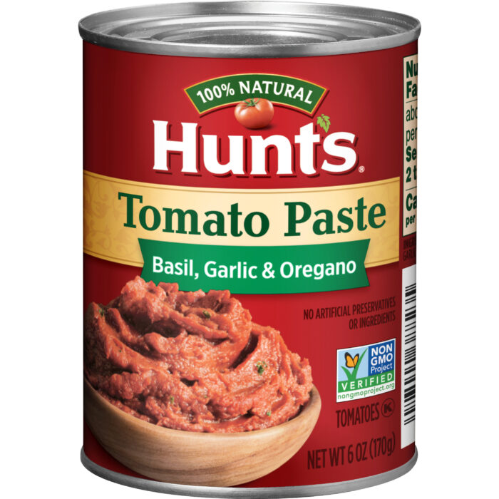 Hunt'S, Tomato Paste With Basil Garlic & Oregano, Case Of 24, 6 Oz - Image 1