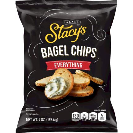 Stacys Bagel Chips,Everything 7 Oz