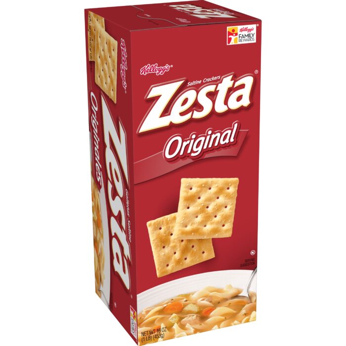 Keebler, Zesta Original Saltine Crackers, Case Of 12, 16 Oz - Image 1