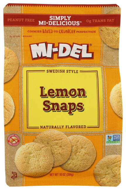 Midel Lemon Snaps 10 Oz