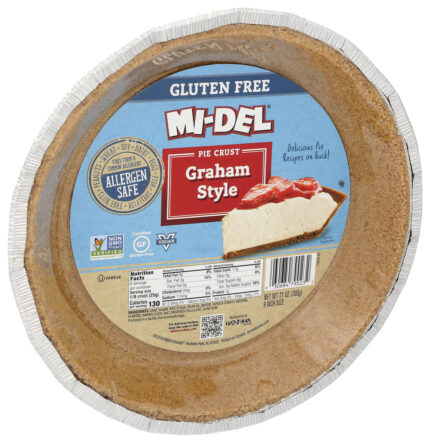 Midel Pie Crust,Graham Style,Gf 7.1 Oz
