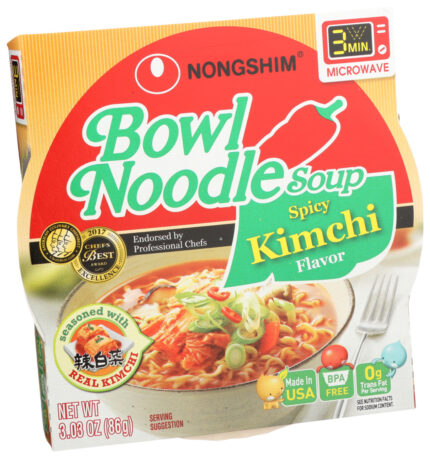 Nongsh Noodle Bowl,Kimchi 3.03 Oz