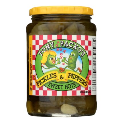 Tonypk Pickles & Peppers,Swtht 24 Oz