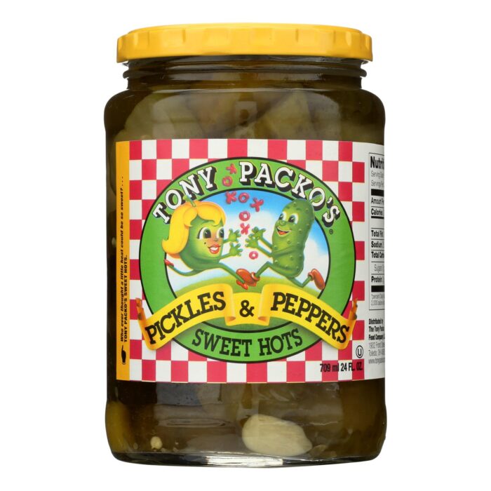 Tonypk Pickles & Peppers,Swtht 24 Oz - Image 1