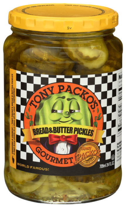 Tonypk Pickles,Bread And Butter 24 Oz