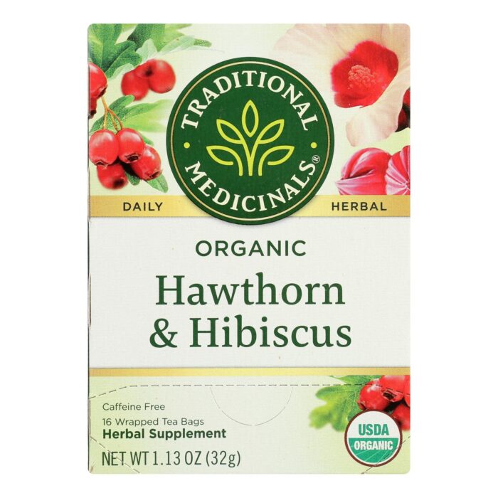 Tradnl Tea,Og2,Hawthorn W/Hibis 16 Bag - Image 1