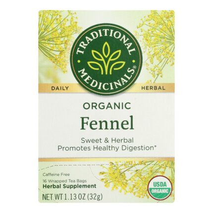 Tradnl Herb Tea,Og2,Fennel 16 Bag