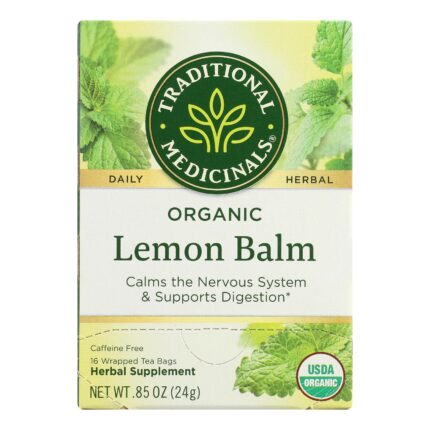 Tradnl Herb Tea,Og2,Lemon Balm 16 Bag
