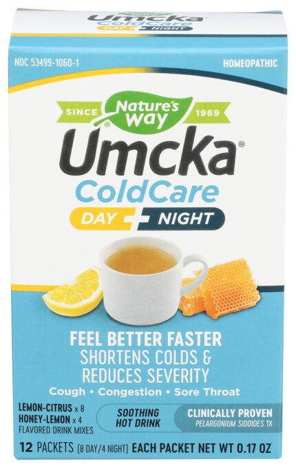 Natway Umcka Coldcare,Day/Night 12 Ct