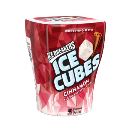 Ice Breakers, Cubes Sugar Free Cinnamon Gum, Case Of 6, 3.24 Oz